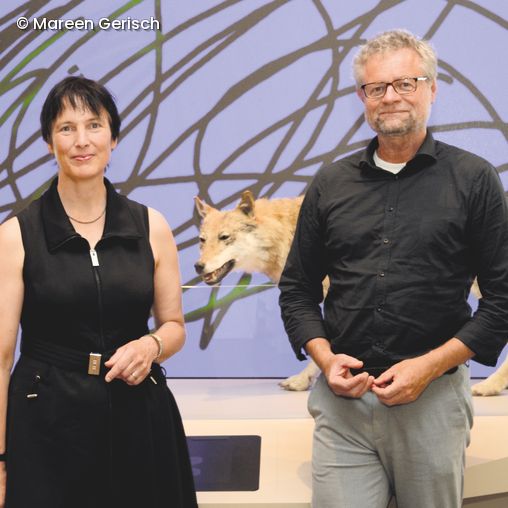 Prof. Dr. Bernhard Misof mit Dr. Katrin Vohland