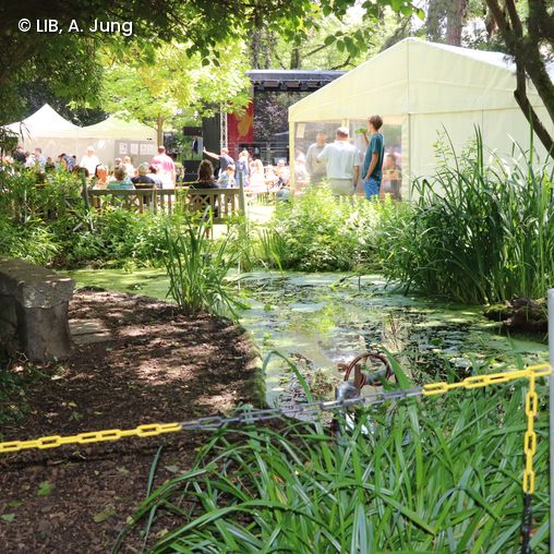 Blick in den Museumspark – Museumsmeilenfest 2024