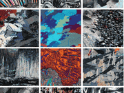 Bunte Collage