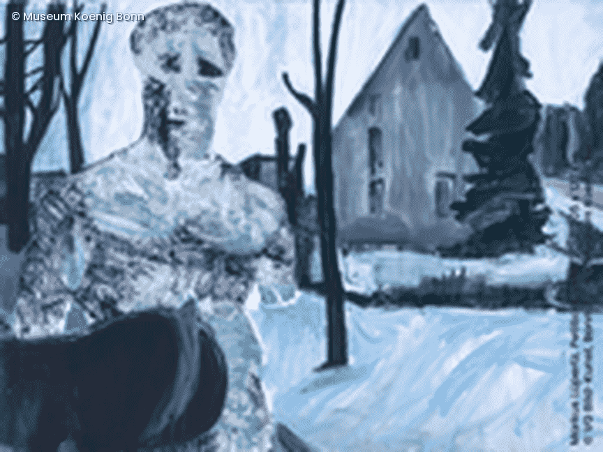 Markus Lüpertz, VG Bild-Kunst, Bonn 2024, Petitionsrecht, 2012, 205 x 127 cm