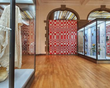 Enterventionale Ausstellungsraum