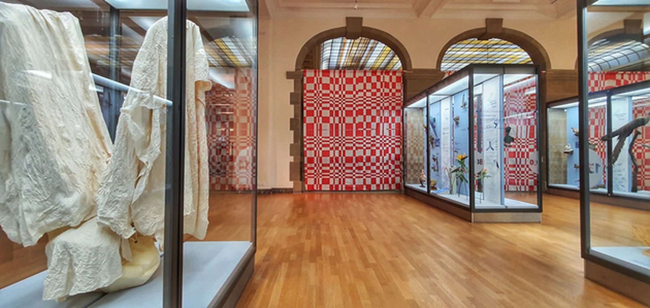 Enterventionale Ausstellungsraum