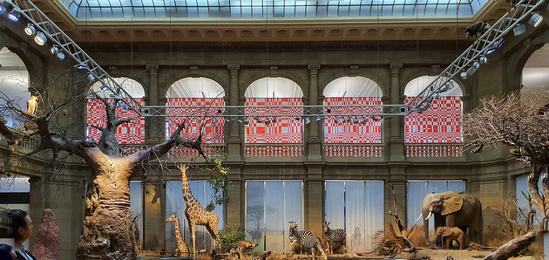 Enterventionale Ausstellungsraum